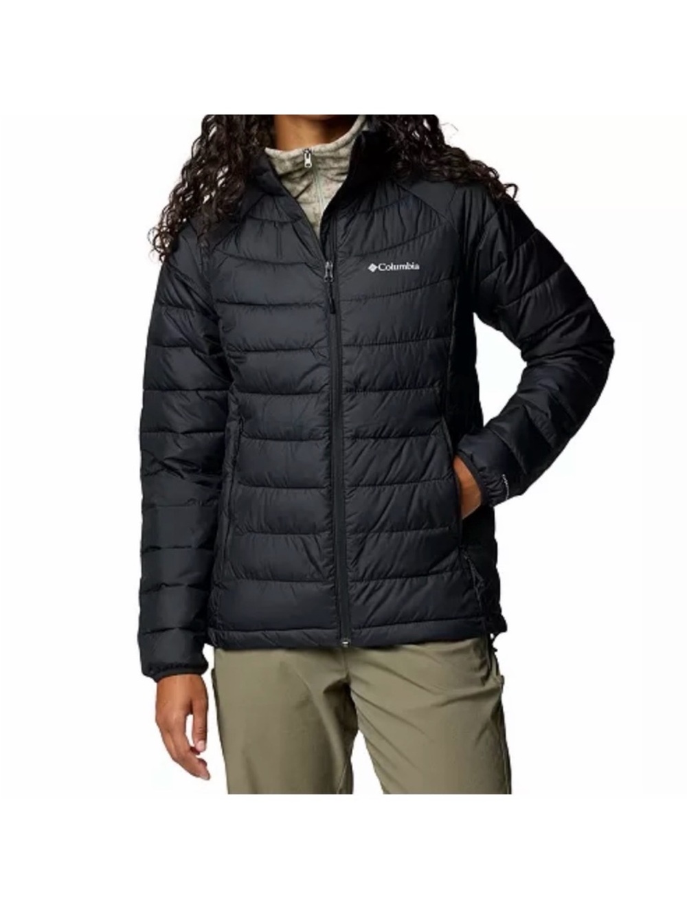 Columbia Women's Black Quilted Packable Puffer Jacket